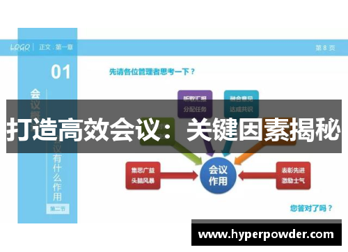 打造高效会议:关键因素揭秘 打造高效会议:关键因素揭秘